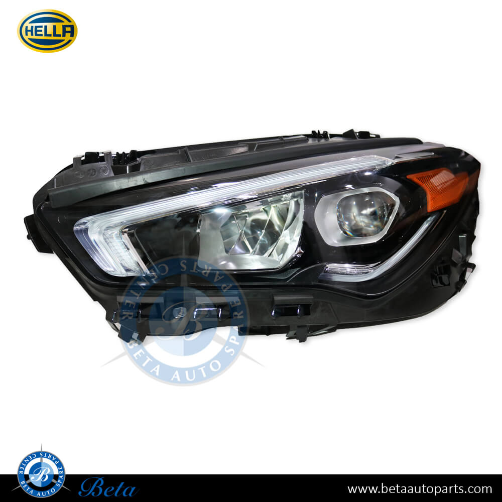 Left Side Headlamp Static LED USA Type for Mercedes CLA-Class C118 2019-up models, Part Number 1189064300 / 1189062900 Left Side Headlamp Static LED USA Type for Mercedes CLA-Class C118 2019-up models, Part Number 1189064300 / 1189062900